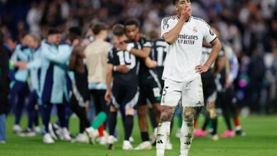 ارسنال ينهي مسيره ريال مدريد في دوري الأبطال