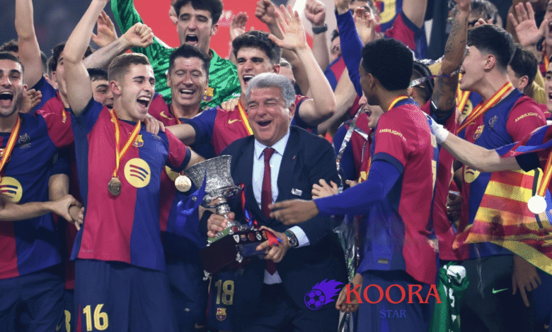برشلونة يواصل الهيمنة على ريال مدريد ويتوج بكأس إسبانيا بعد وقت إضافي ناري! 🔥🏆