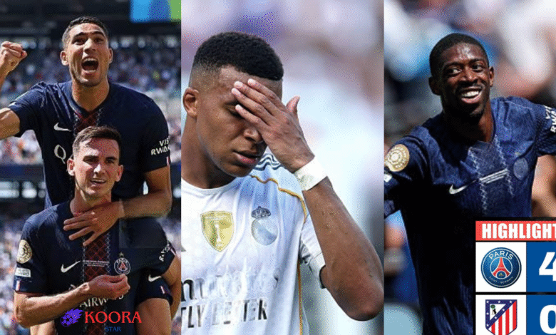 باريس سان جيرمان يسحق ريال مدريد 4-0: انهيار ملكي في نصف نهائي كأس العالم للأندية 2025